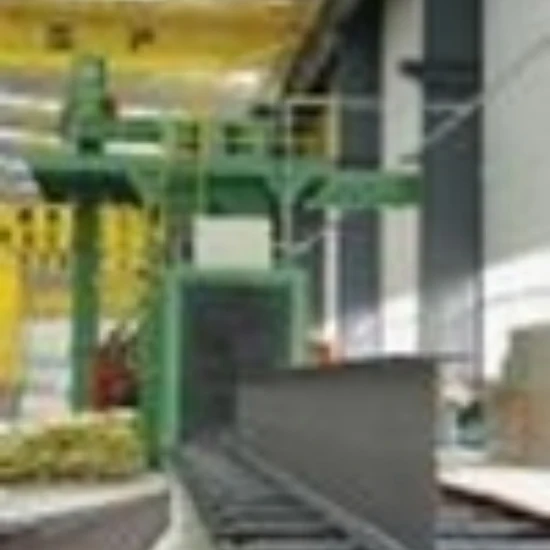 Roller Through Shot Blasting Machine for Section Steel Surface Dust Cleaning